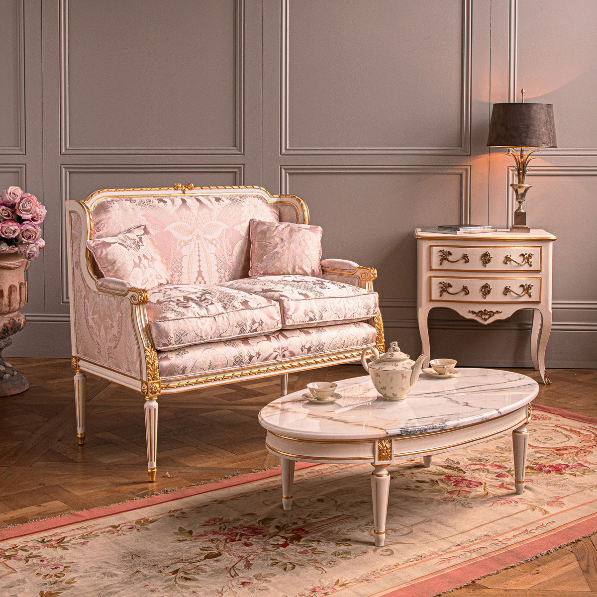 Louis XVI Style Sofa - La Maison London