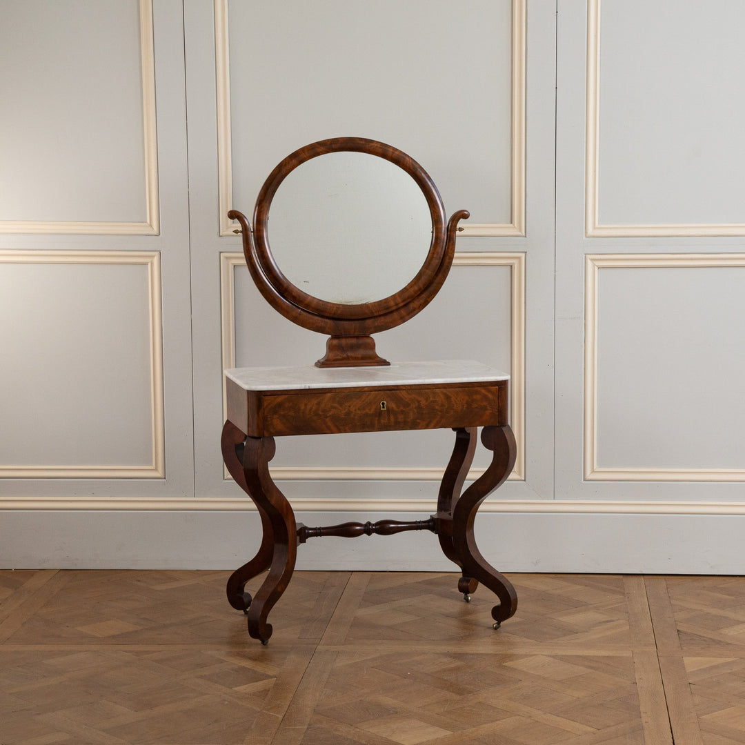 Mahogany Dressing Table /Vanity Table from the Early 19th Century - La Maison London