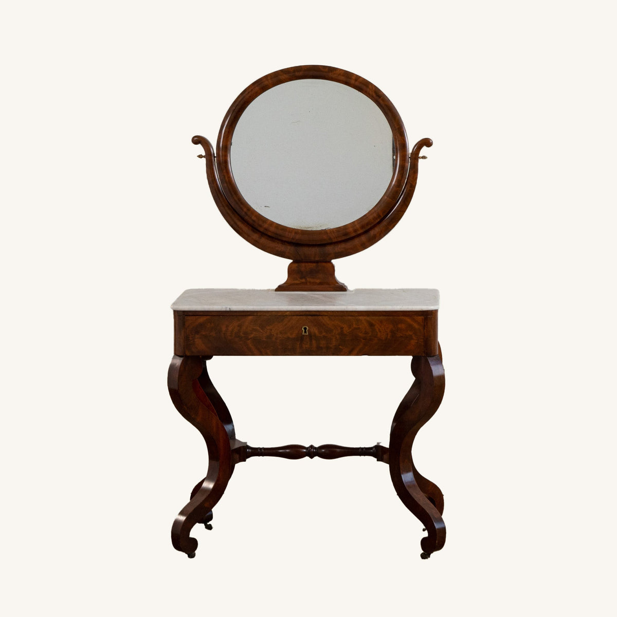 Mahogany Dressing Table /Vanity Table from the Early 19th Century - La Maison London