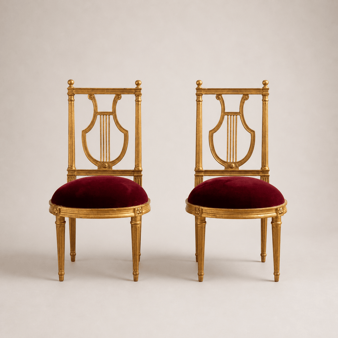 Pair of Louis XVI Chairs - La Maison London