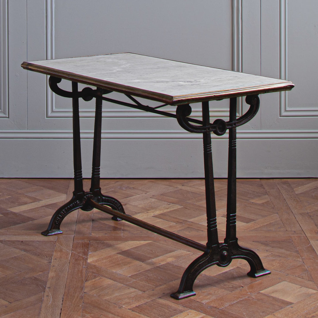 Art nouveau French Bistro Table Circa 1900 by Charlionais & Panassier