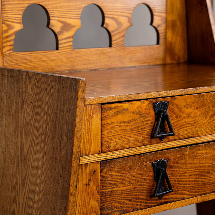 Rare Liberty & Co. Oak Dressing Table, Registered Design No. 232372, c.1896 - La Maison London