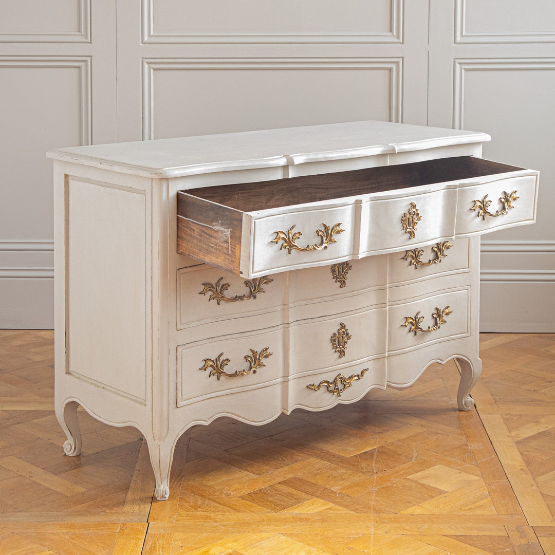 Regence Style painted Chest of Drawers - La Maison London