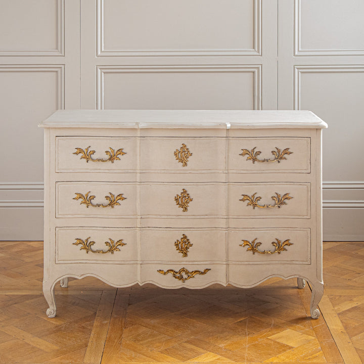 Regence Style painted Chest of Drawers - La Maison London