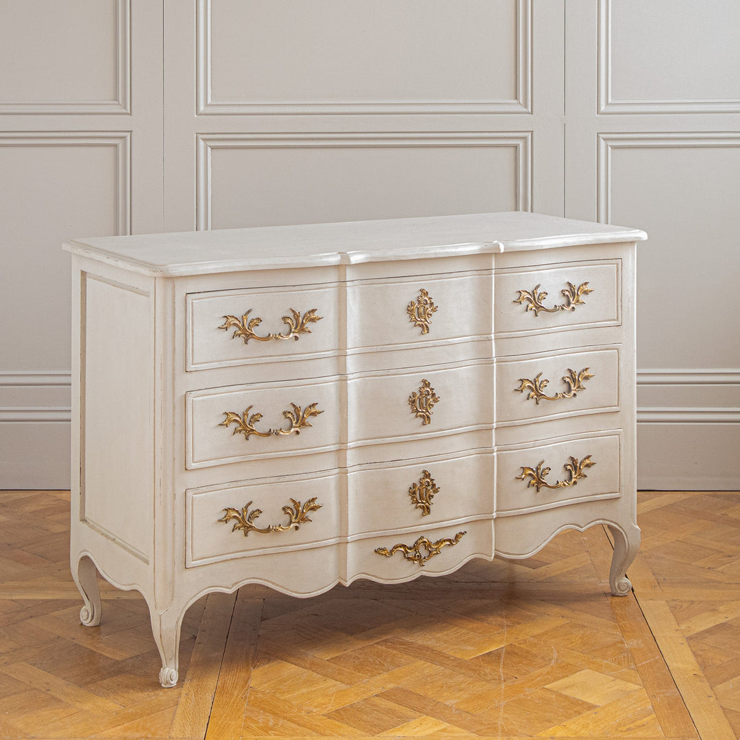 Regence Style painted Chest of Drawers - La Maison London