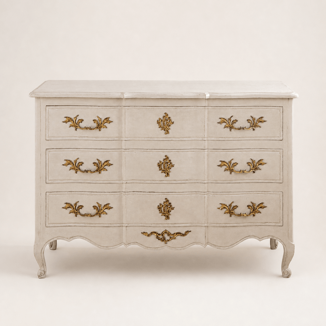 Regence Style painted Chest of Drawers - La Maison London