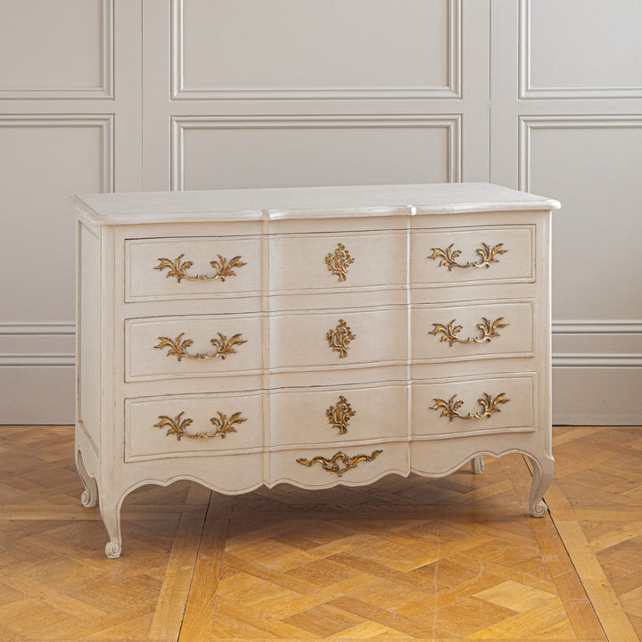 Regence Style painted Chest of Drawers - La Maison London