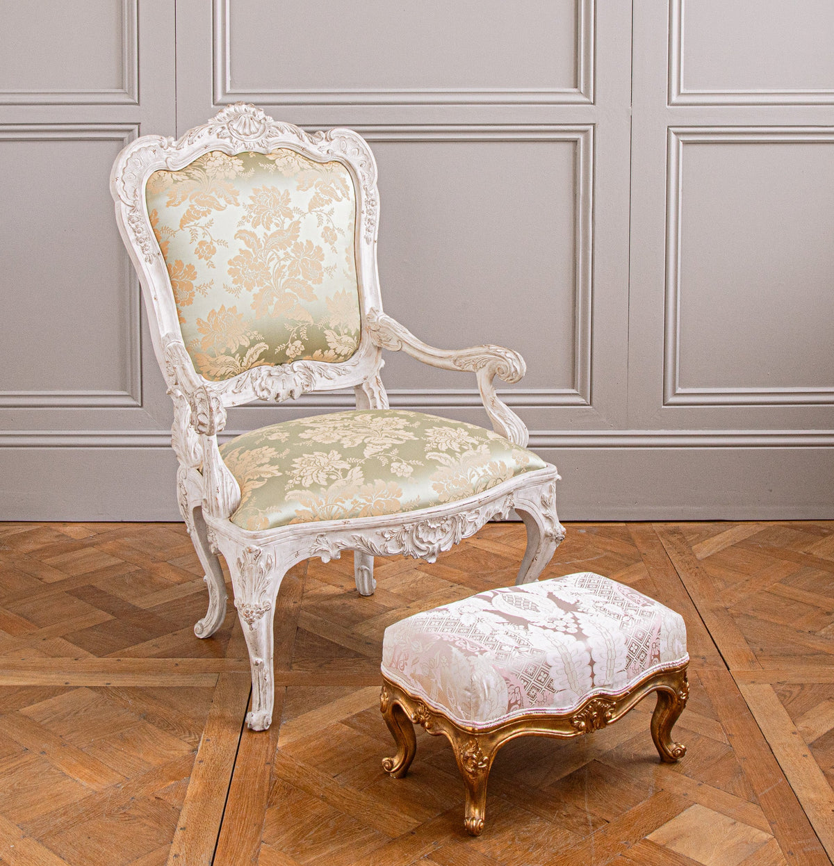 Rococo 18th Century Style Venetian Armchair - La Maison London