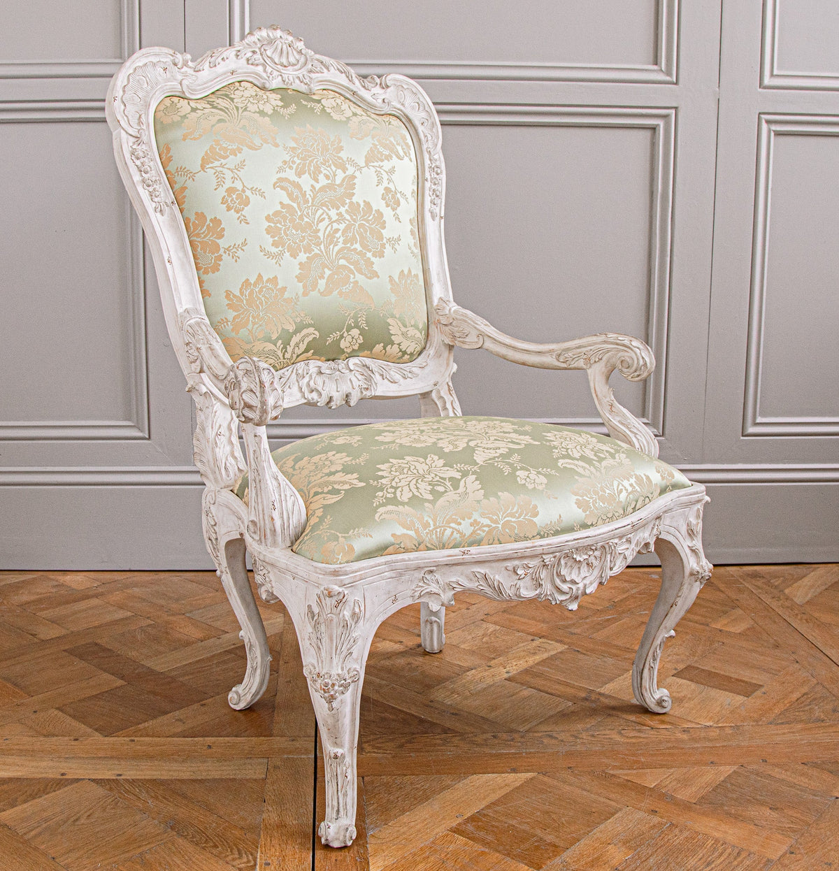 Rococo 18th Century Style Venetian Armchair - La Maison London