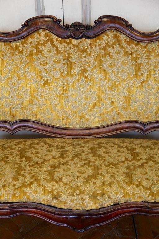 18th Century Italian Walnut Sofa - La Maison London