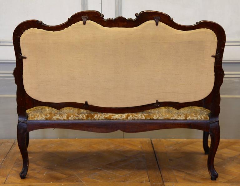 18th Century Italian Walnut Sofa - La Maison London