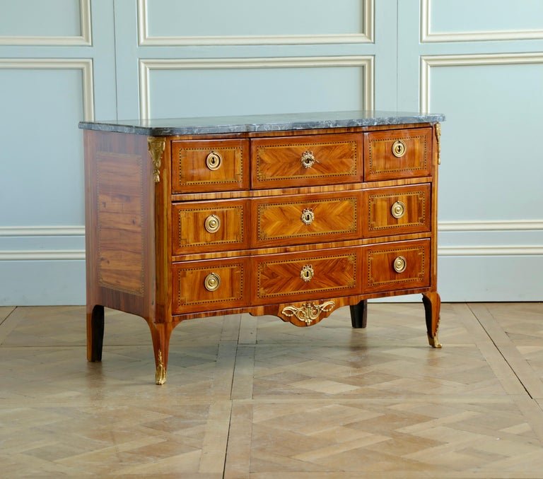 18th Century Marquetry commode - La Maison London
