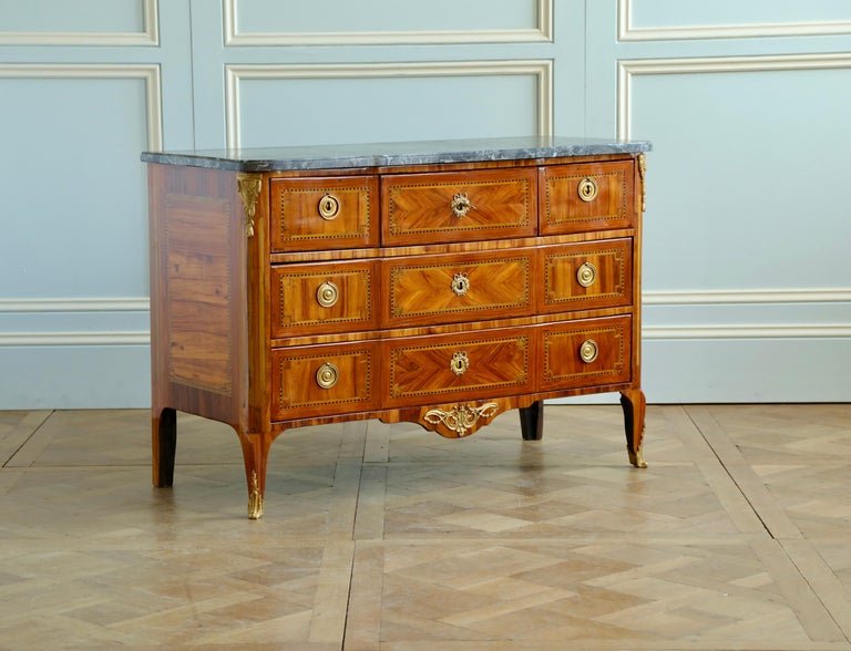 18th Century Marquetry commode - La Maison London