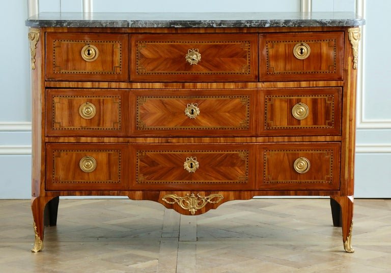 18th Century Marquetry commode - La Maison London
