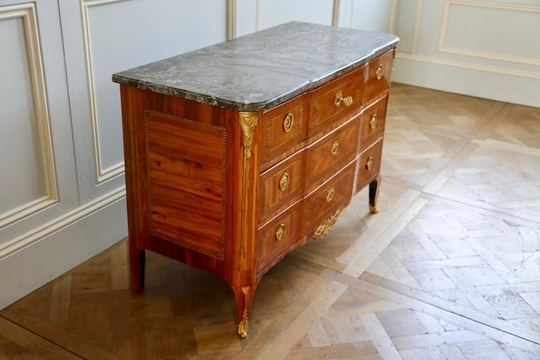 18th Century Marquetry commode - La Maison London