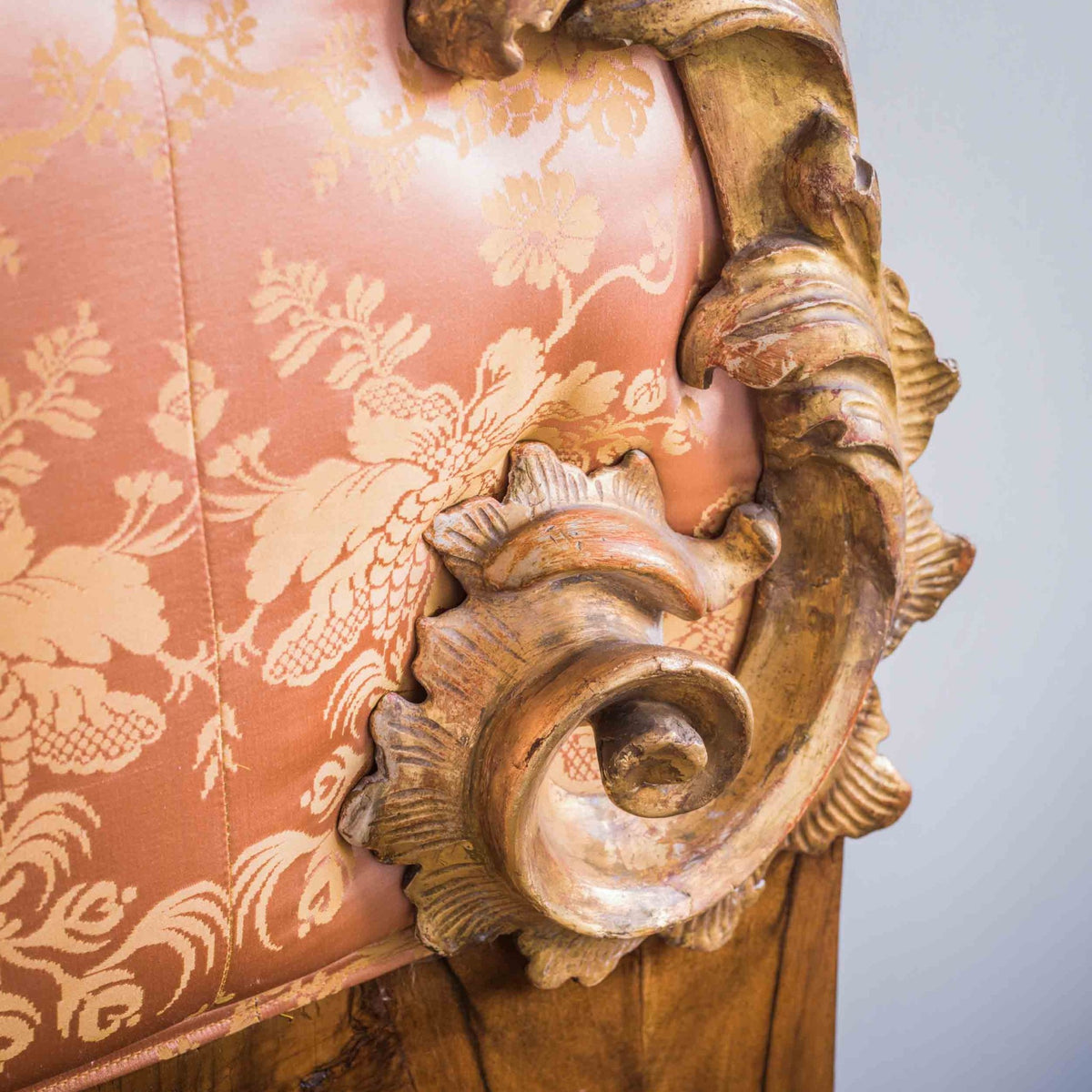 19th C. Italian Rococo Style Giltwood Headboard – La Maison London