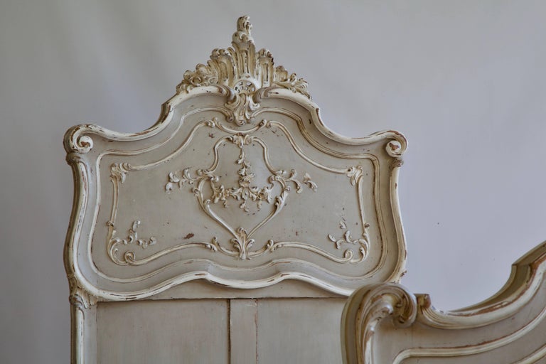 Pair of Louis XV Style Matching Beds