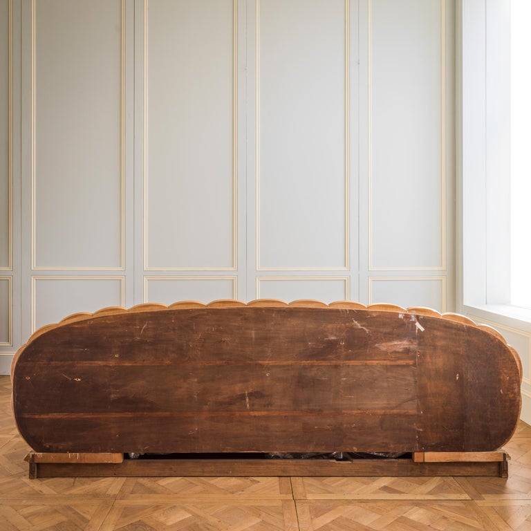 A Mid Century Italian Bed In The Art Deco Style - La Maison London