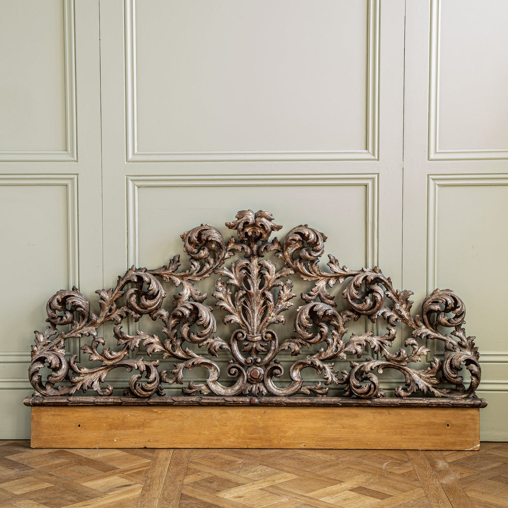 Antique Rococo Headboard - La Maison London