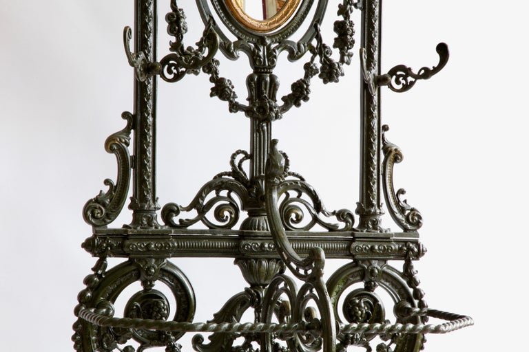 Cast Iron Coat and Hat Stand by Frères Corneau - La Maison London