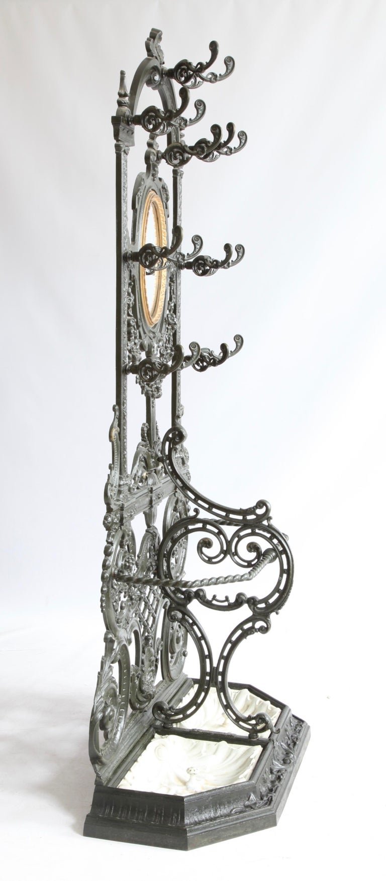 Cast Iron Coat and Hat Stand by Frères Corneau - La Maison London