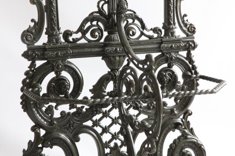 Cast Iron Coat and Hat Stand by Frères Corneau - La Maison London