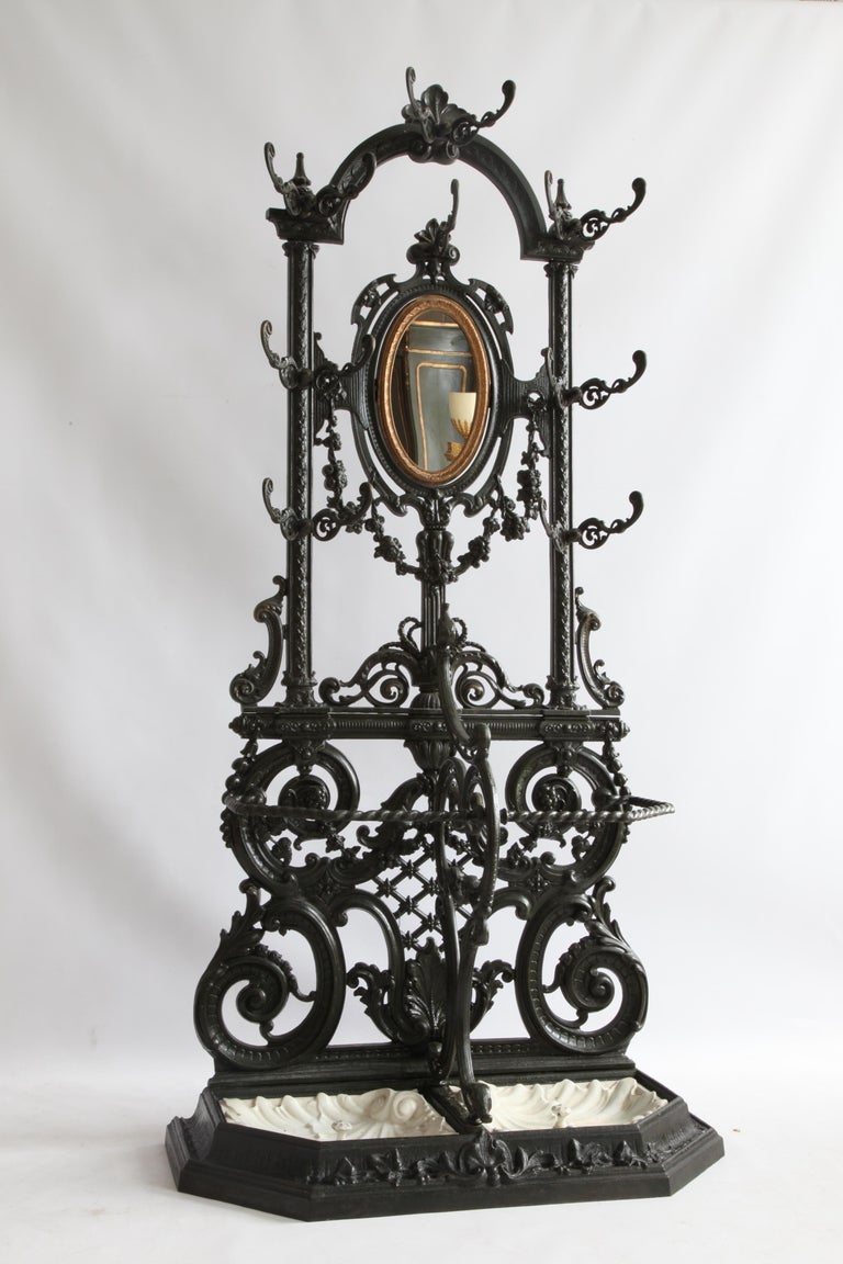 Cast Iron Coat and Hat Stand by Frères Corneau - La Maison London