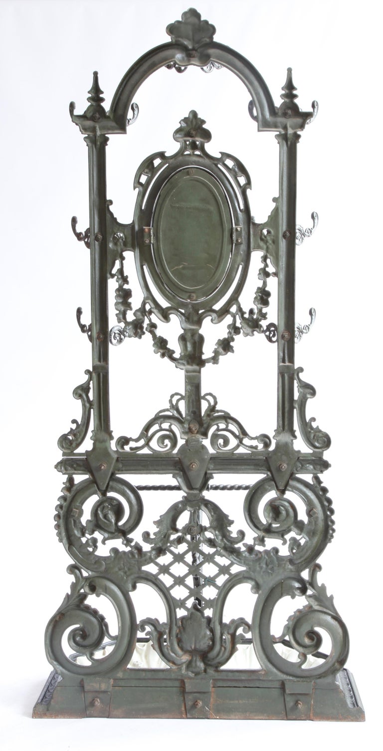 Cast Iron Coat and Hat Stand by Frères Corneau - La Maison London
