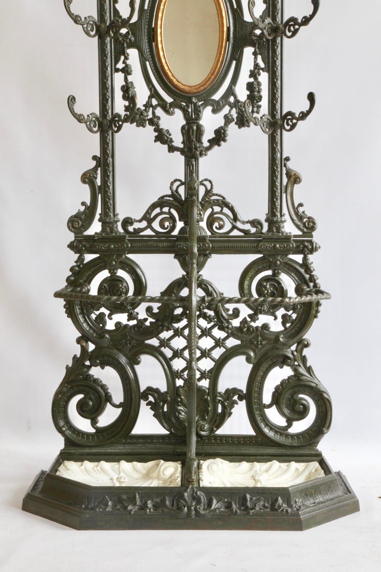 Cast Iron Coat and Hat Stand by Frères Corneau - La Maison London
