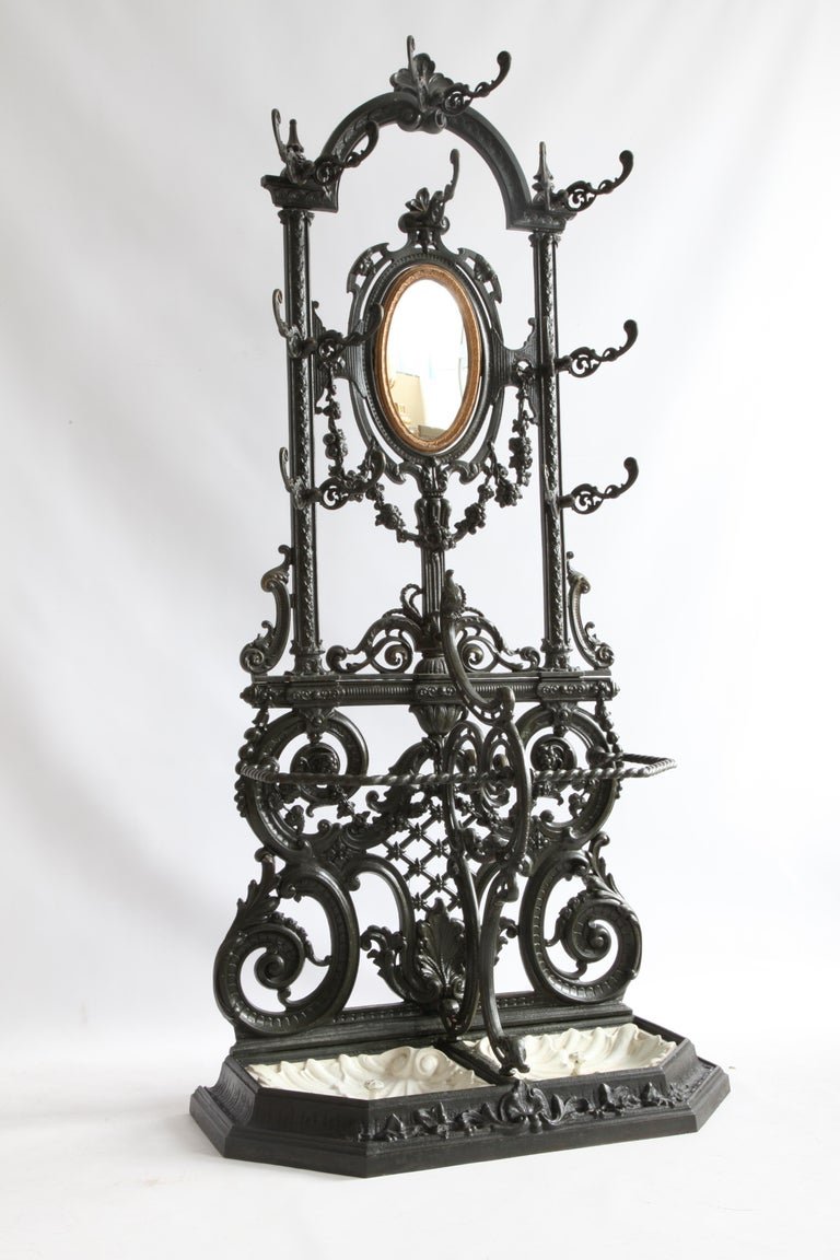 Cast Iron Coat and Hat Stand by Frères Corneau - La Maison London