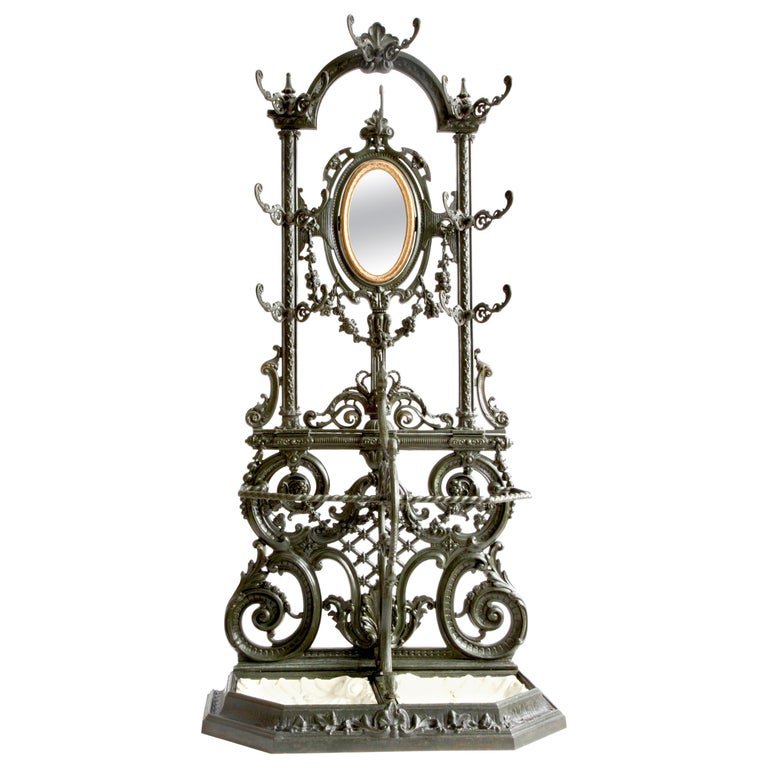 Cast Iron Coat and Hat Stand by Frères Corneau - La Maison London