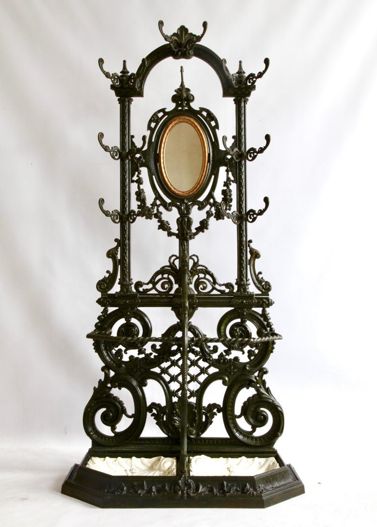 Cast Iron Coat and Hat Stand by Frères Corneau - La Maison London