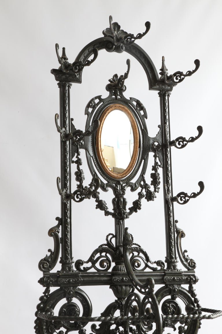Cast Iron Coat and Hat Stand by Frères Corneau - La Maison London