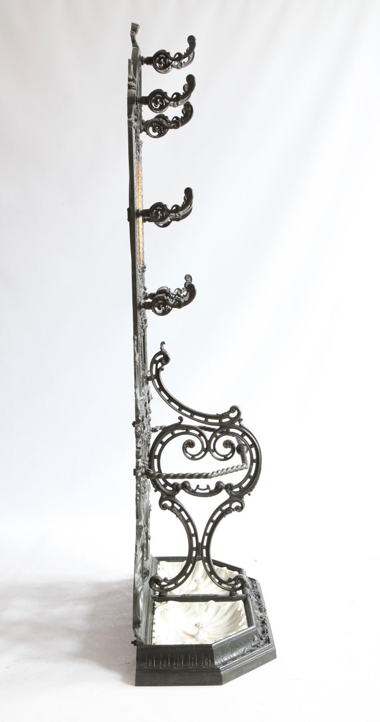 Cast Iron Coat and Hat Stand by Frères Corneau - La Maison London
