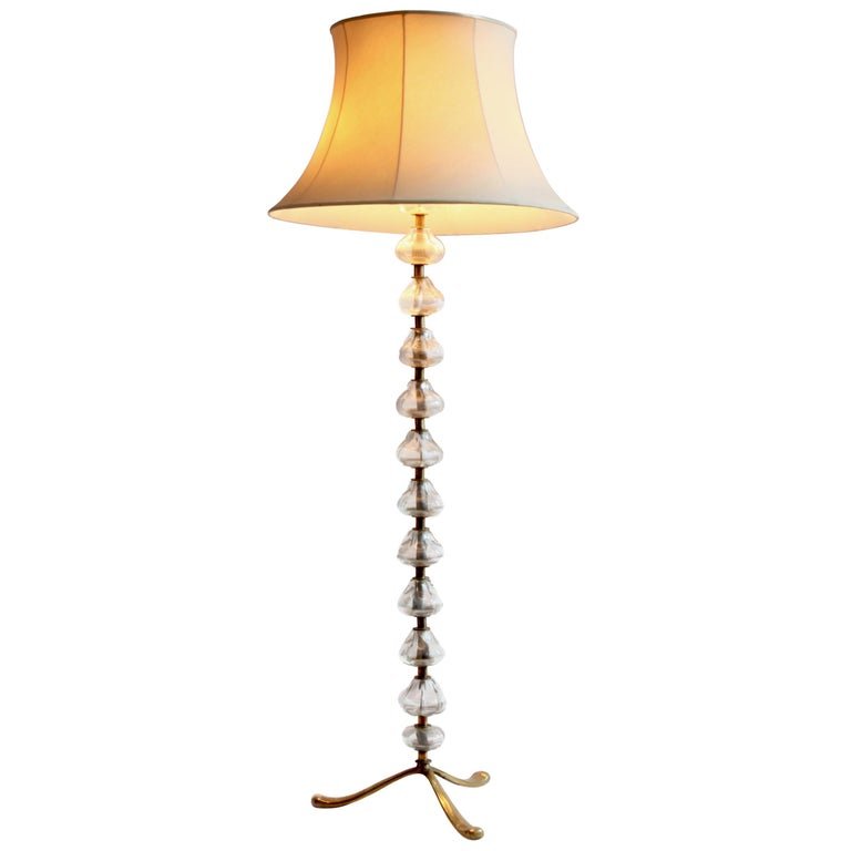 Freestanding Murano Glass Floor Light - La Maison London