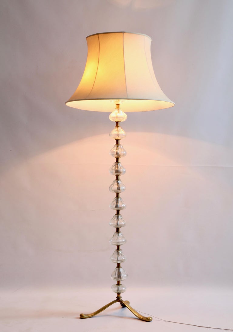 Freestanding Murano Glass Floor Light - La Maison London