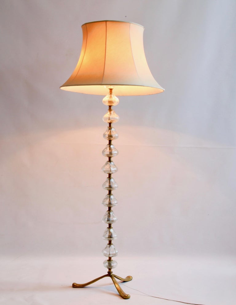 Freestanding Murano Glass Floor Light - La Maison London