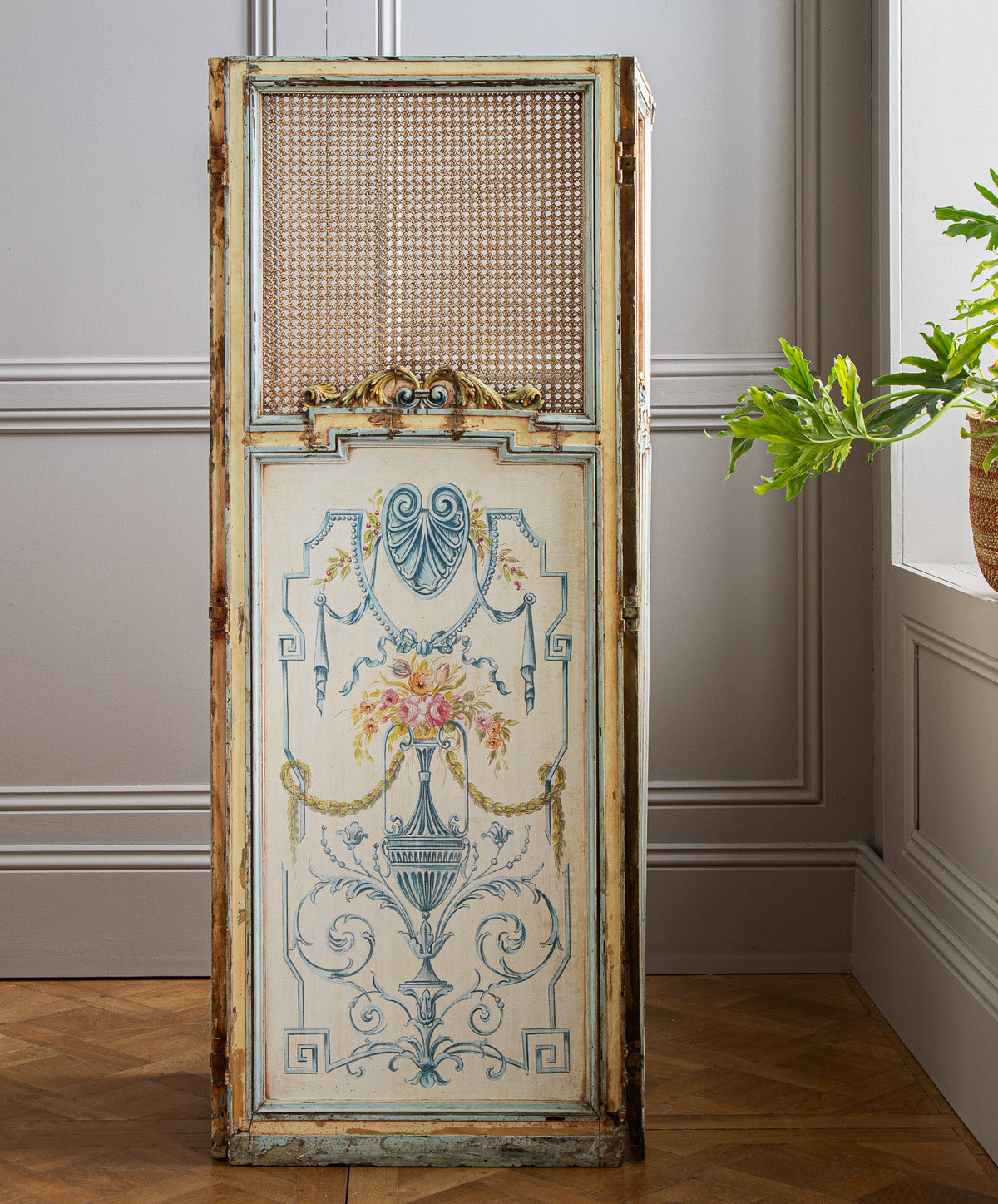 French Antique Paravent Screen - La Maison London