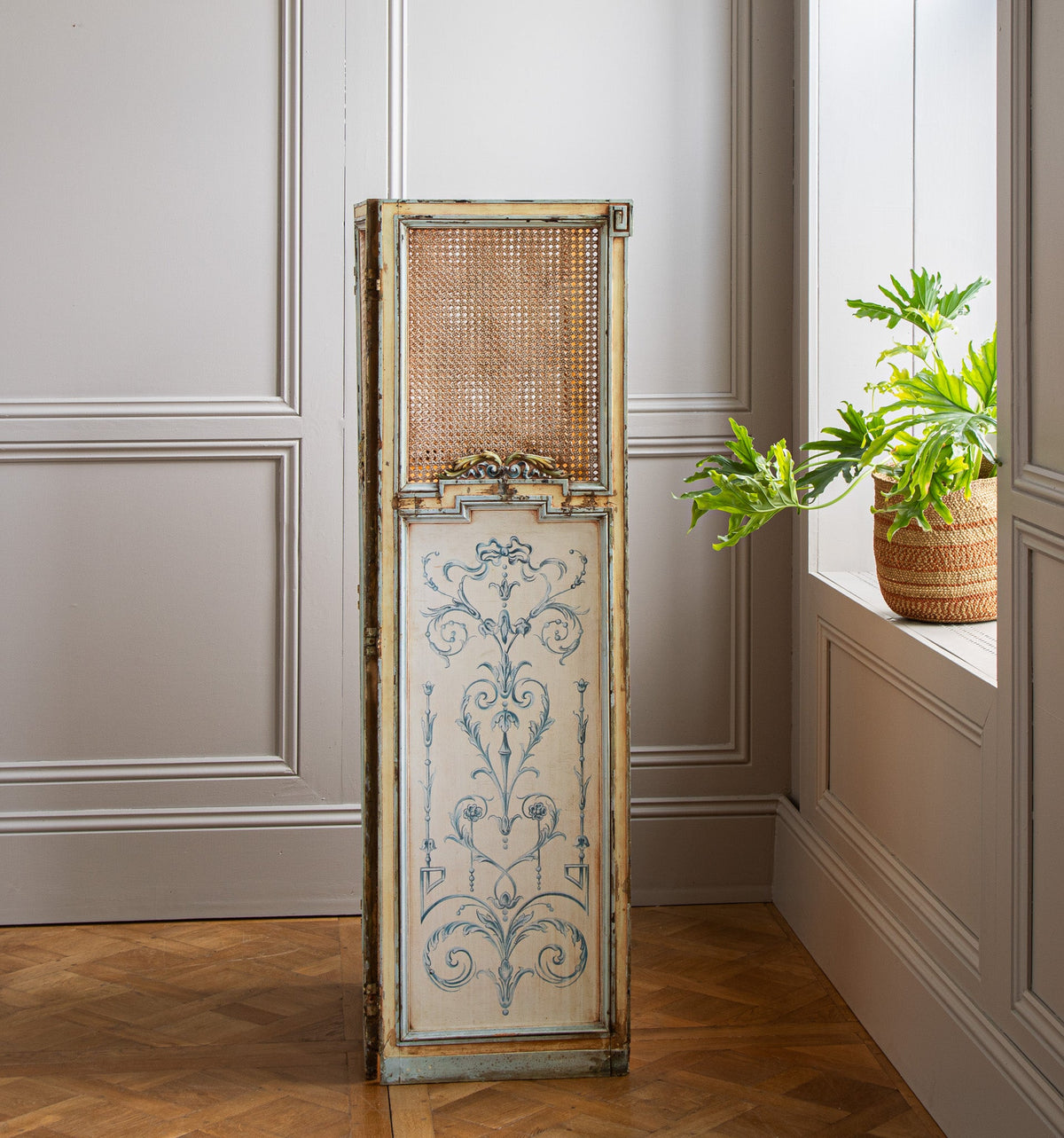 French Antique Paravent Screen - La Maison London