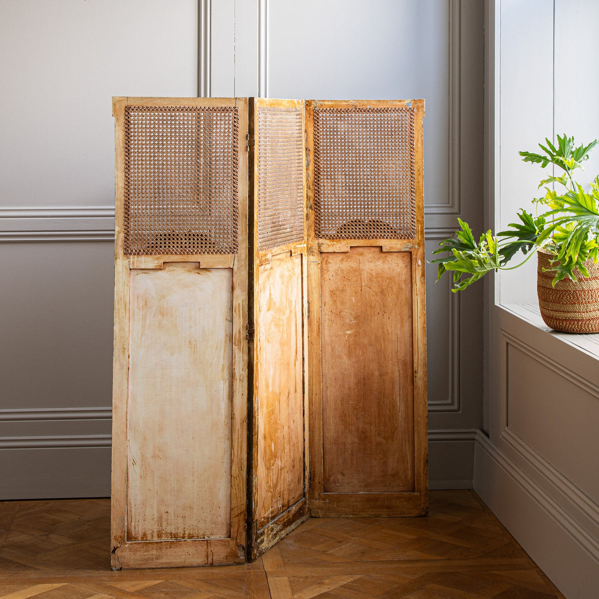 French Antique Paravent Screen - La Maison London