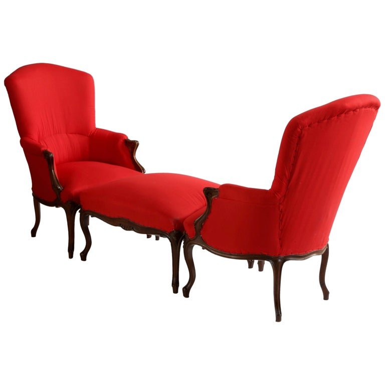 French Rocaille Duchesse Brisé