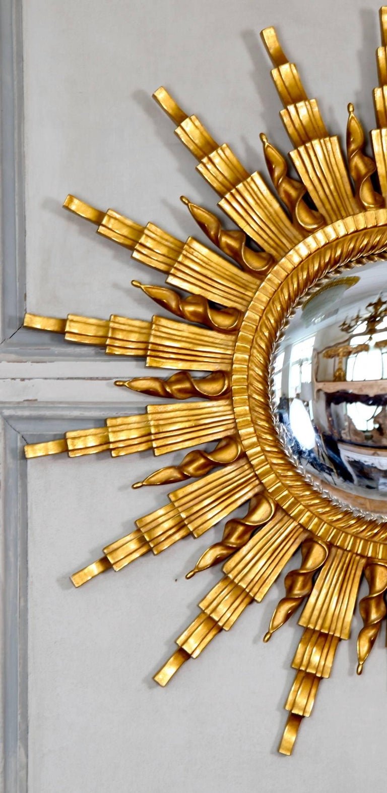Giltwood Sunburst Mirror - La Maison London