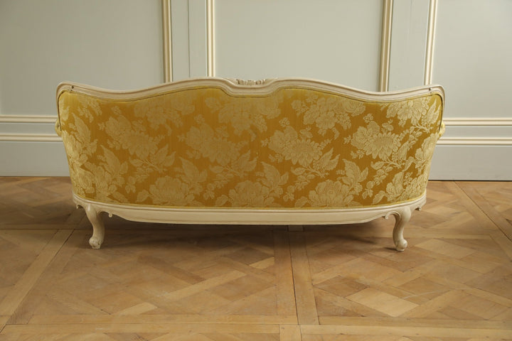 Hand Carved, Louis XV Style Sofa - La Maison London