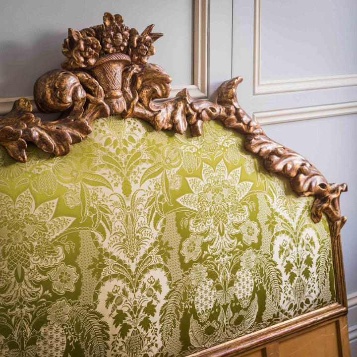 Italian Baroque Style Gilt Wood Headboard - La Maison London
