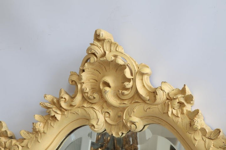 Late 19th Century French Rocaille Mirror - La Maison London