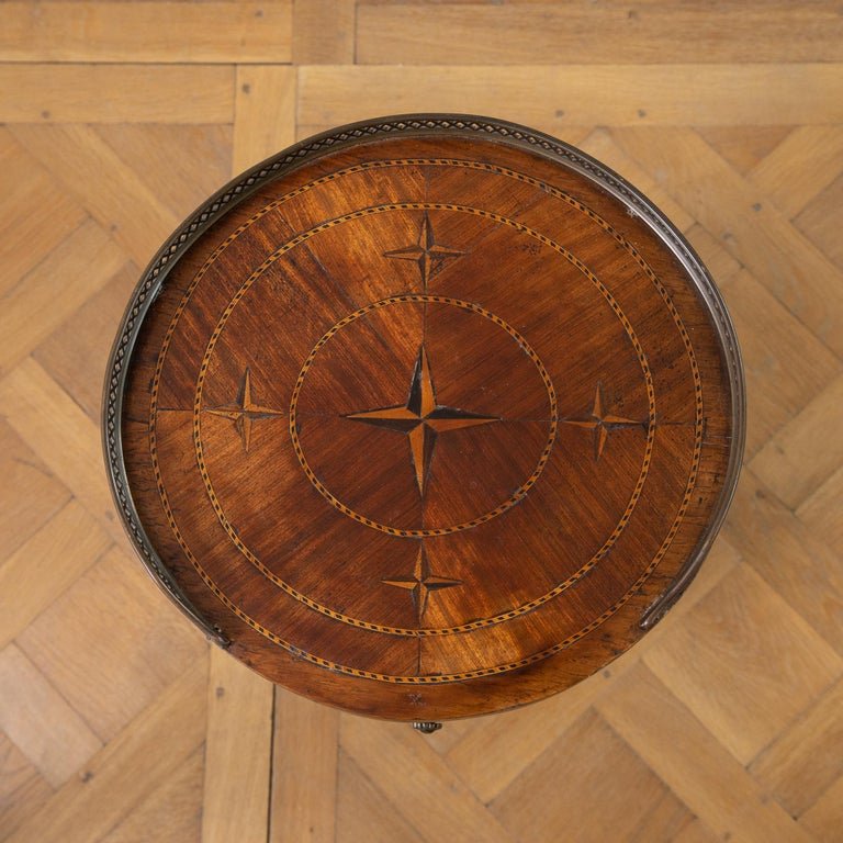 Late 19th Century Marquetry Side Table - La Maison London