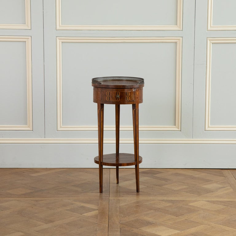 Late 19th Century Marquetry Side Table - La Maison London