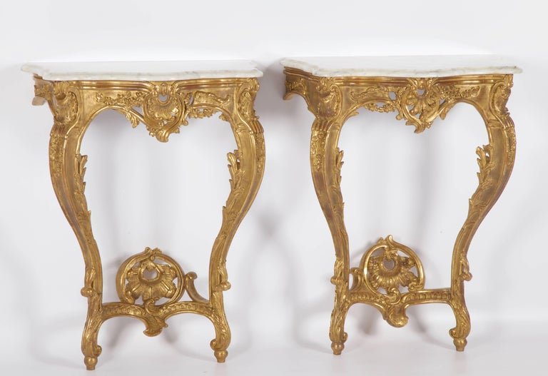Louis XV Style Consoles - La Maison London