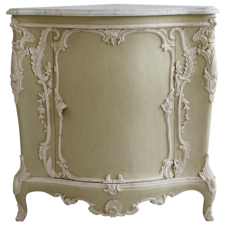 Louis XV Style Corner Cabinet - La Maison London