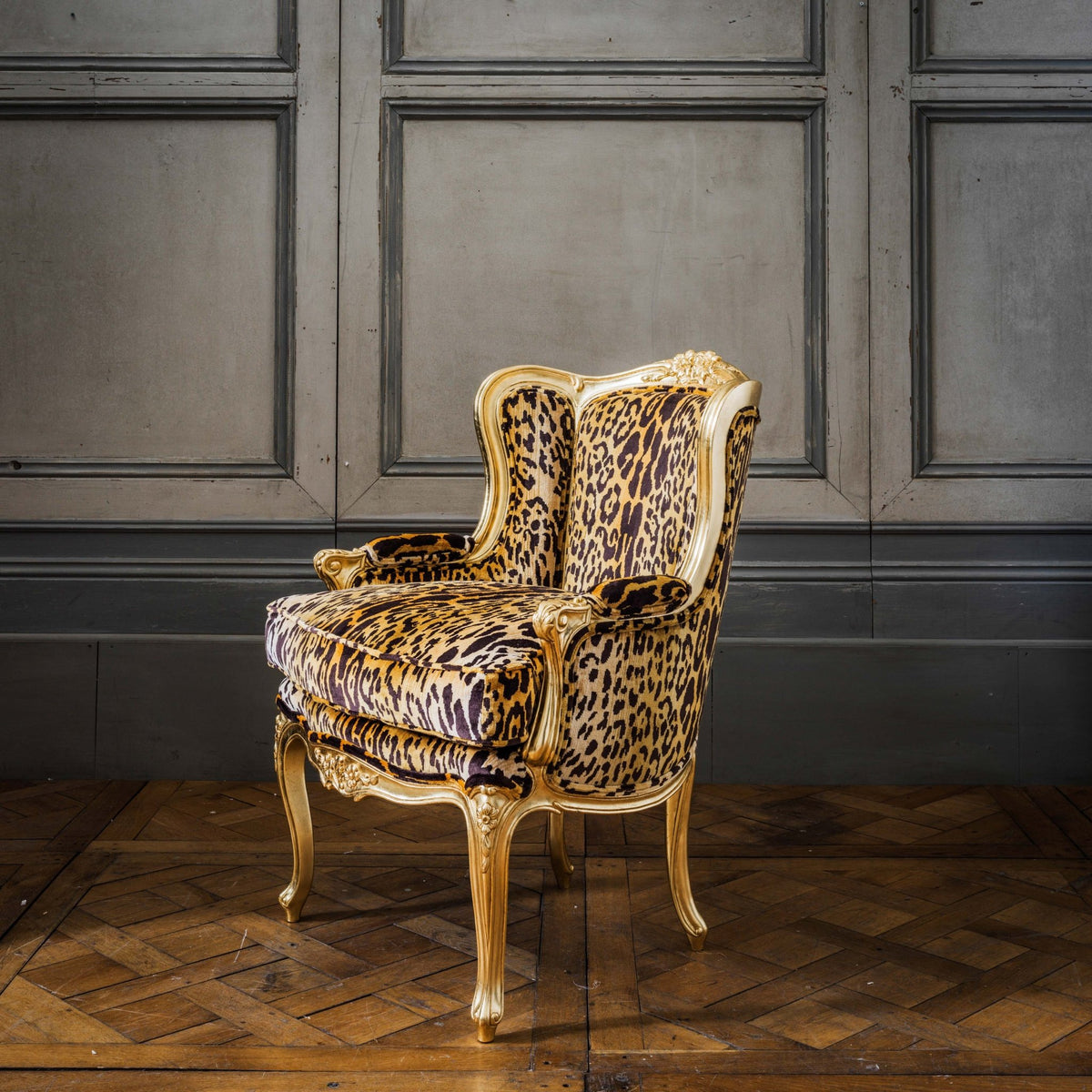 Louis XV Style Giltwood Duchesse Brissée - La Maison London